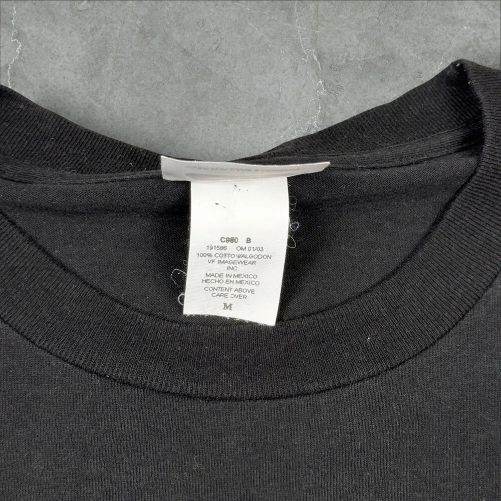 Y2K Mike Bibby #10 Sacramento Kings NBA Double Sided Graphic T Shirt - Medium - Picture 6 of 8